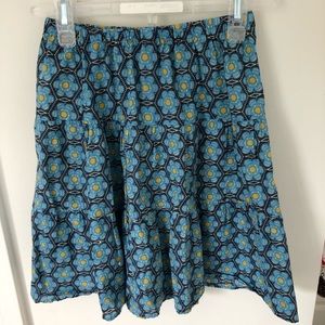 One of a Kind Handmade Tiered Voile Skirt